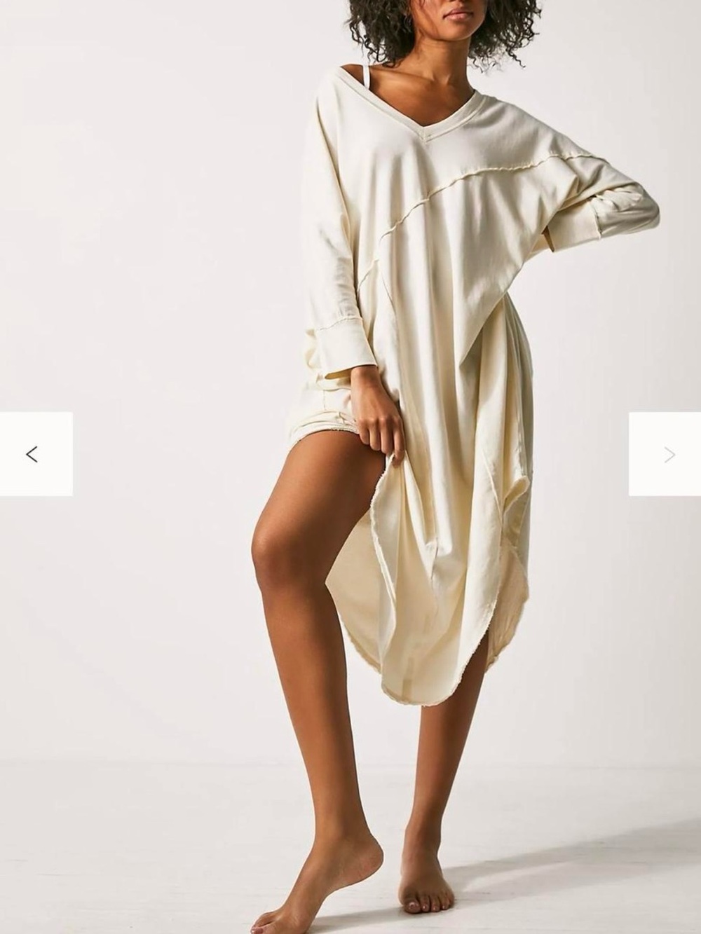Free People Intimately "Dusk To Dawn Nightie" in color Tea